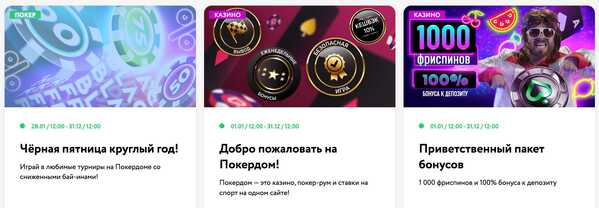 БОНУСЫ И ПРОГРАММА ЛОЯЛЬНОСТИ